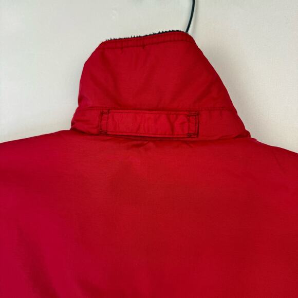 VTG PATAGONIA | Red 90s Puffer Fleece Lined Mock Neck Vest | Men's Small - Picture 5 of 9
